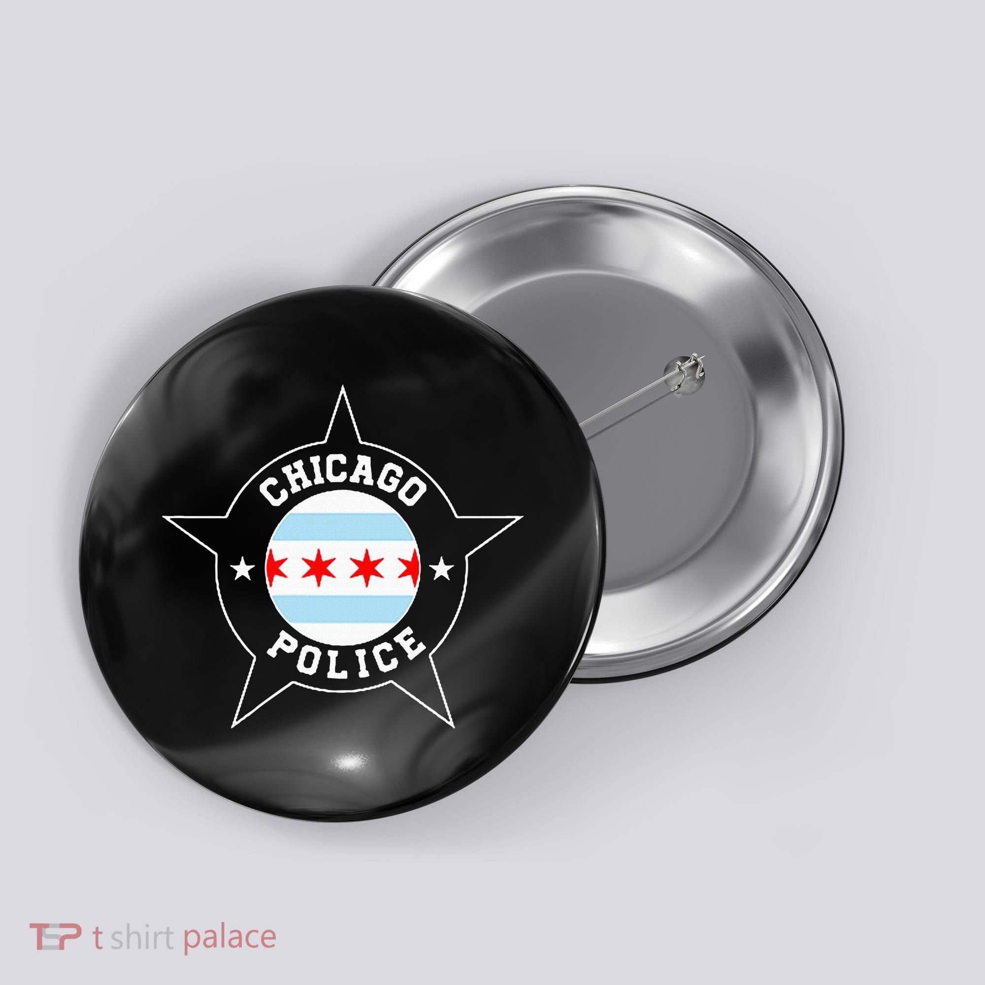 Chicago Police Cpd Button