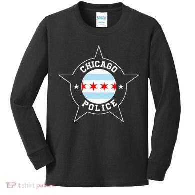 Chicago Police Cpd Kids Long Sleeve Shirt