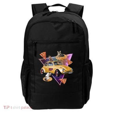 Cat Pizza Car Galaxy Backpack