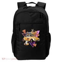 Cat Pizza Car Galaxy Backpack thumb 0