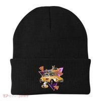 Cat Pizza Car Galaxy Beanie thumb 0
