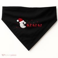 Crochet Pac Christmas 67 Meme USA-Made Doggie Bandana thumb 0
