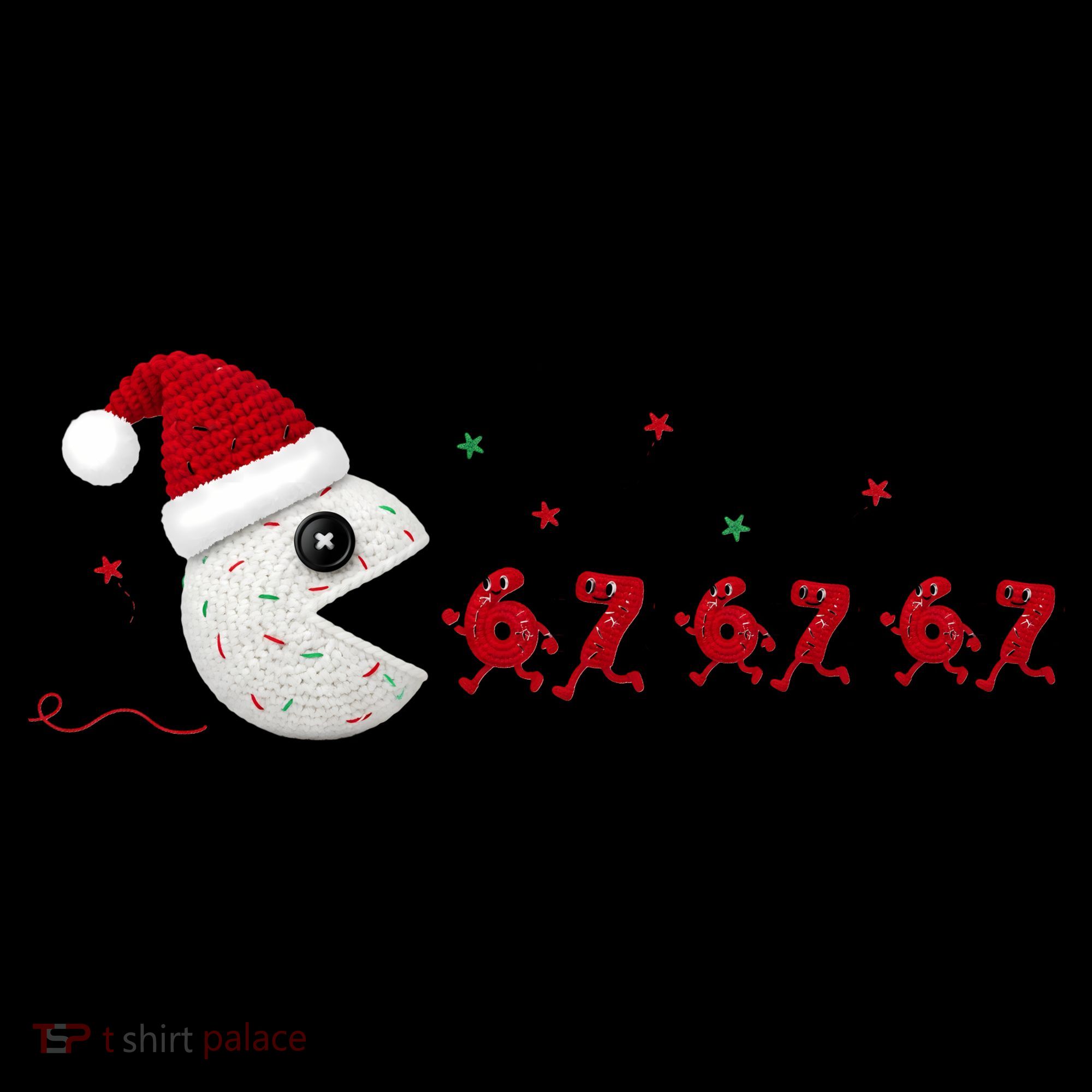 Crochet Pac Christmas 67 Meme Hoodie