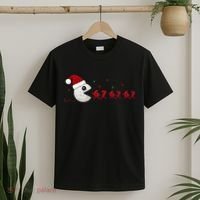 Crochet Pac Christmas 67 Meme T-Shirt thumb 2