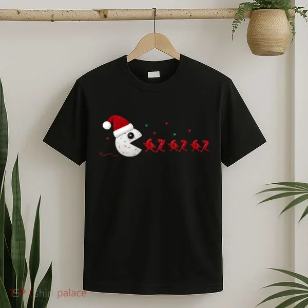 Crochet Pac Christmas 67 Meme T-Shirt
