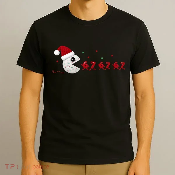 Crochet Pac Christmas 67 Meme T-Shirt