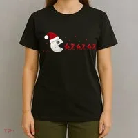 Crochet Pac Christmas 67 Meme T-Shirt thumb 4