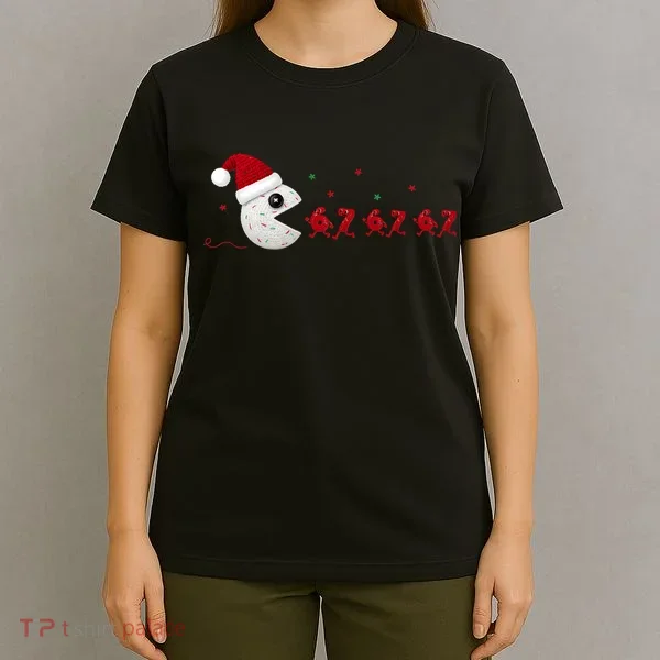 Crochet Pac Christmas 67 Meme T-Shirt