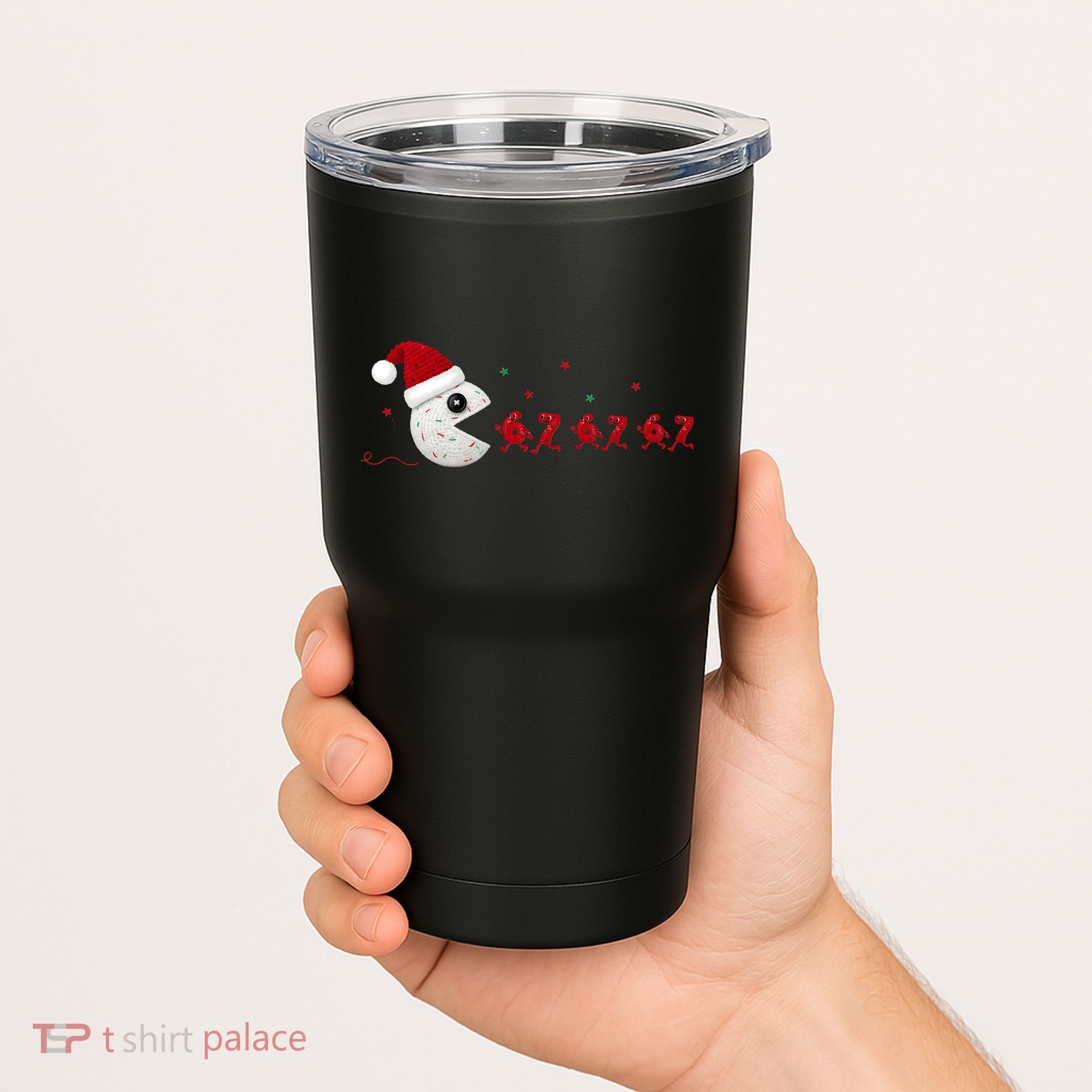 Crochet Pac Christmas 67 Meme Tumbler