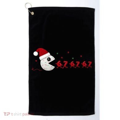 Crochet Pac Christmas 67 Meme Golf Towel