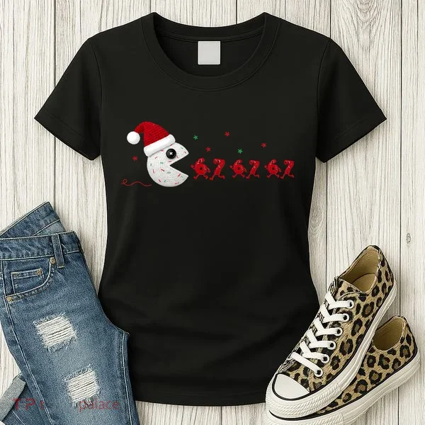Crochet Pac Christmas 67 Meme Women's T-Shirt