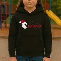Crochet Pac Christmas 67 Meme Kids Hoodie thumb 3