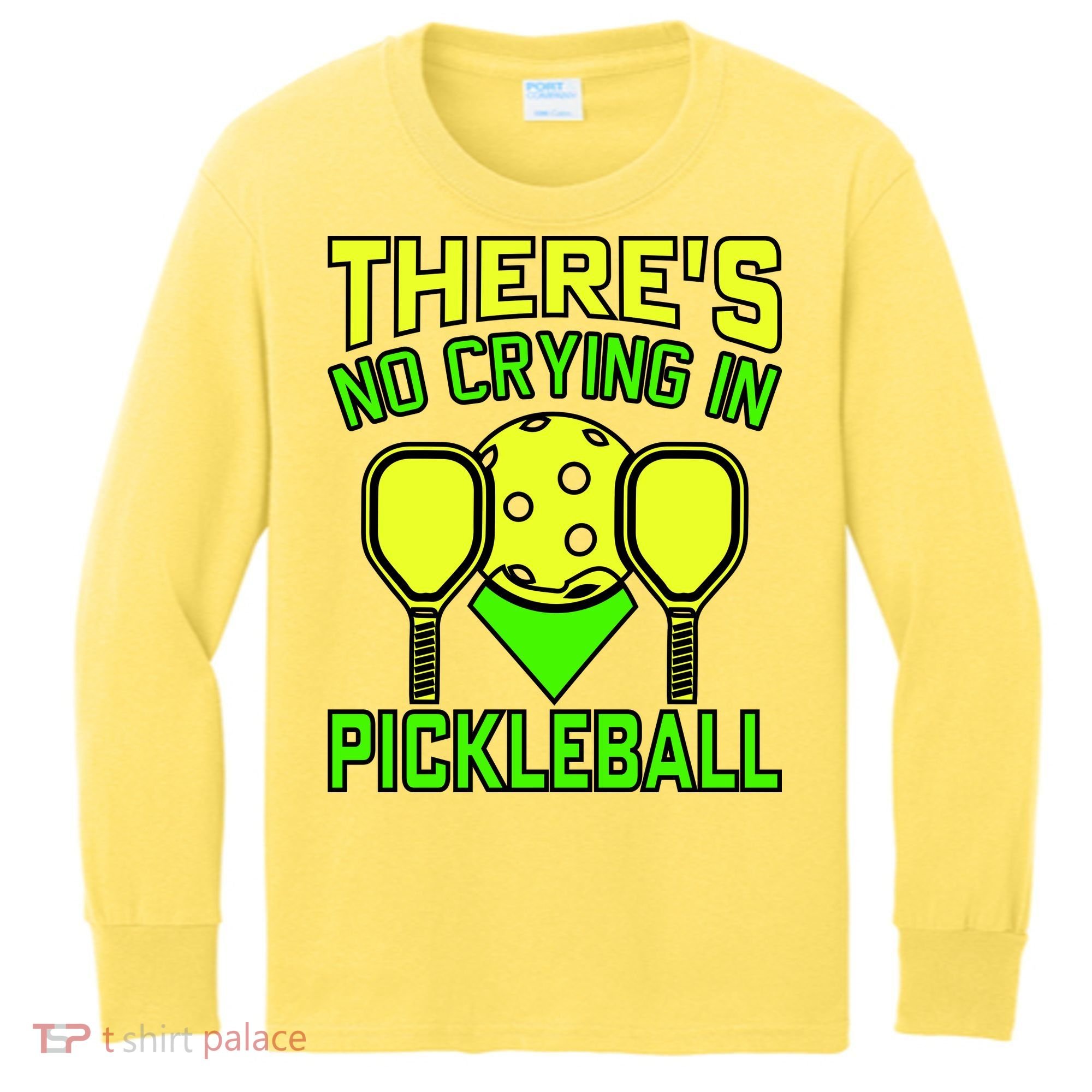 Cool Pickleball Kids Long Sleeve Shirt