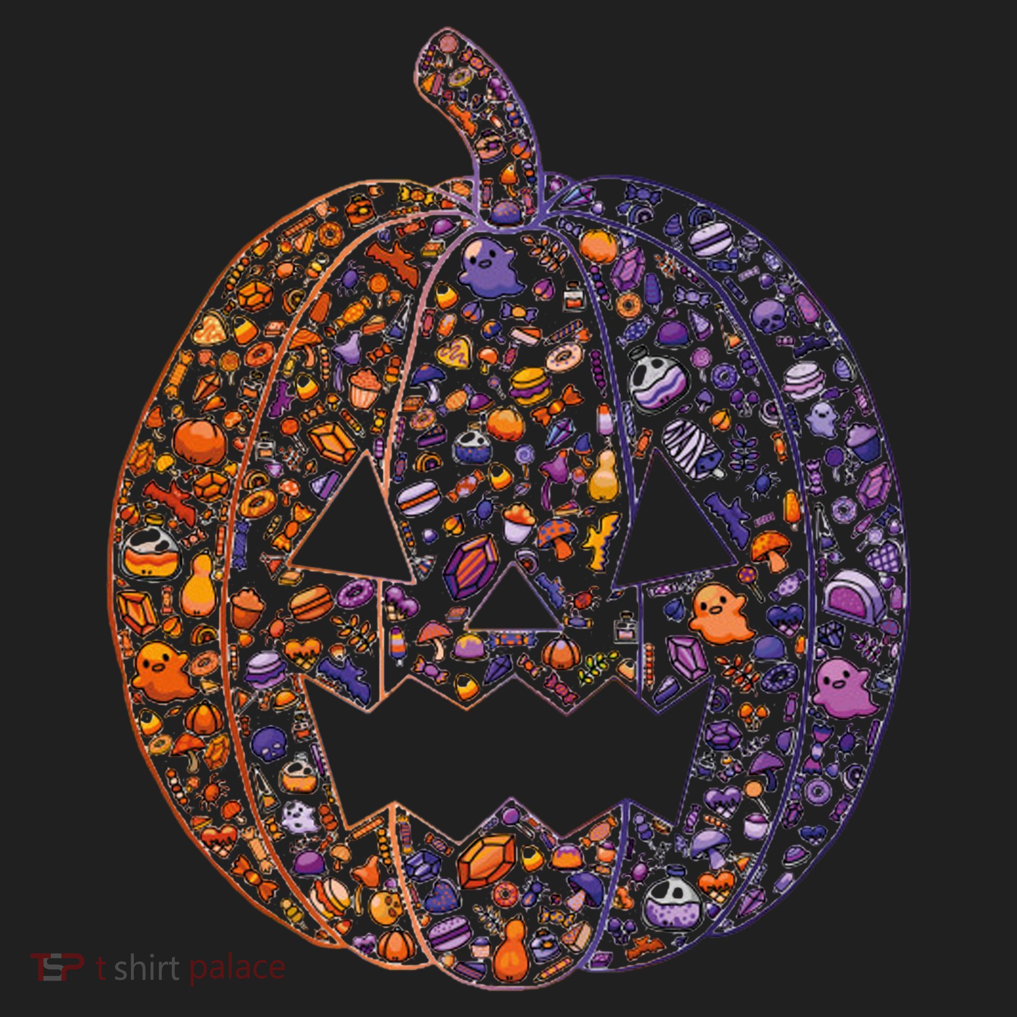 Candy Pumpkin Women's Sweatshirt