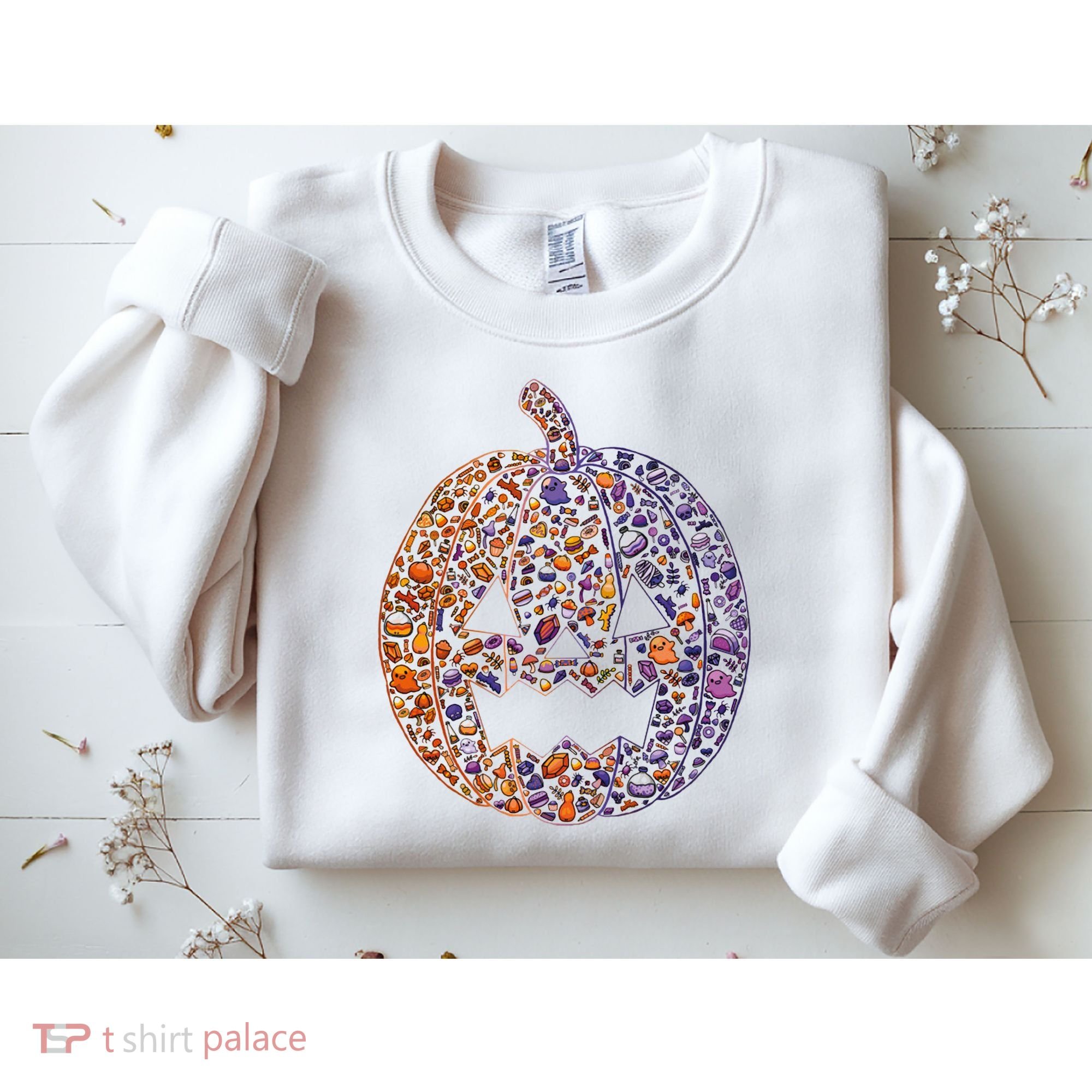 Candy Pumpkin Sweatshirt