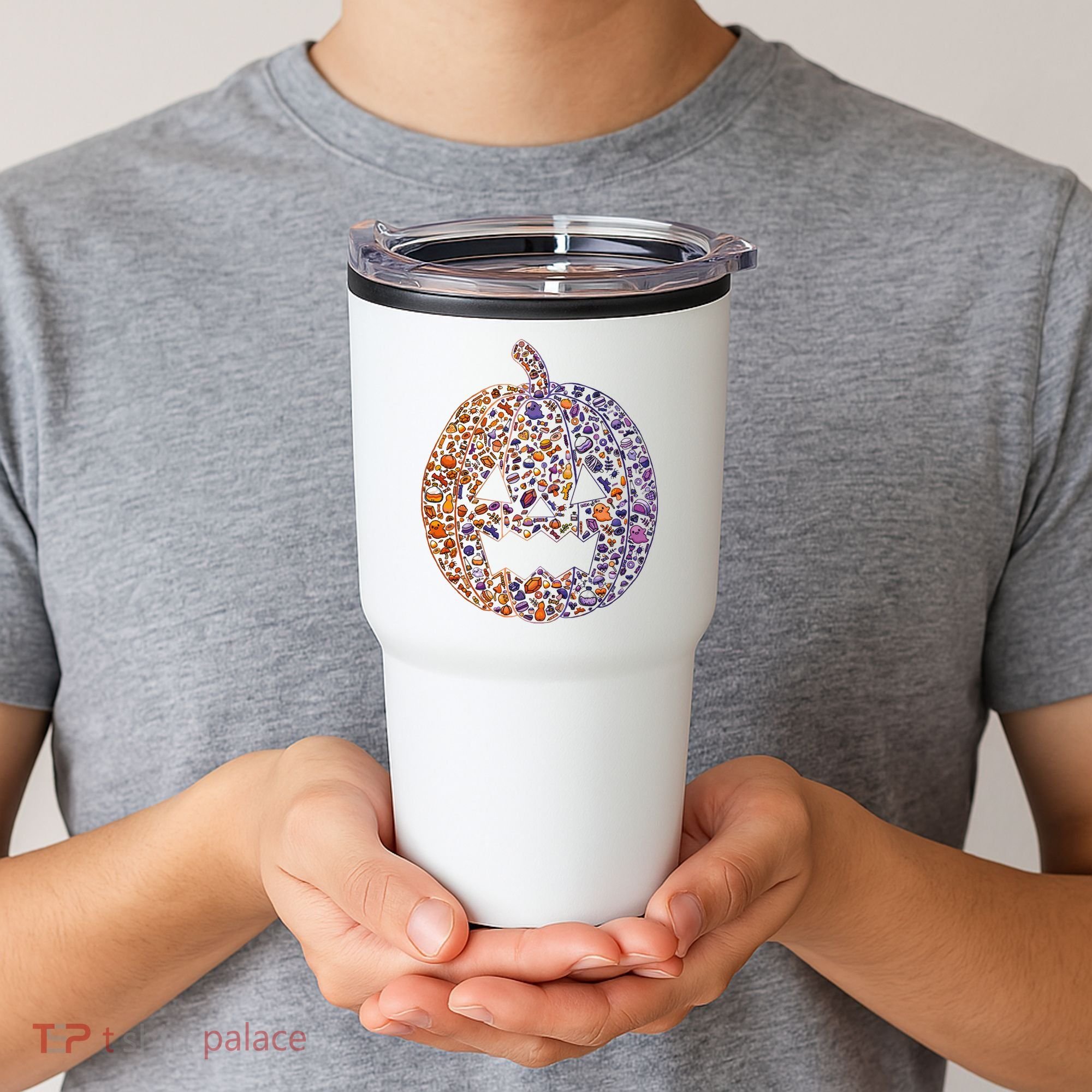 Candy Pumpkin Tumbler