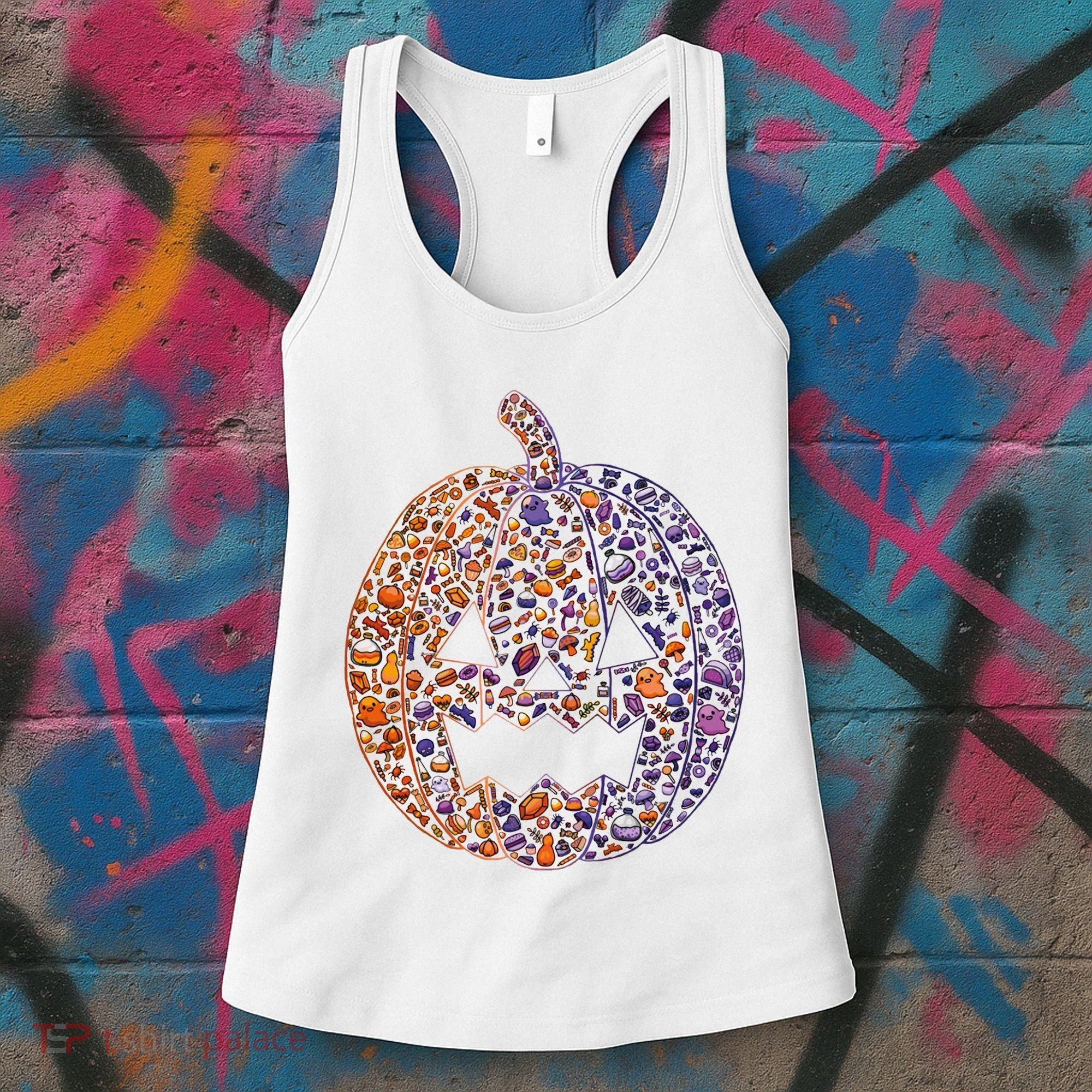 Candy Pumpkin Women's Tank Top