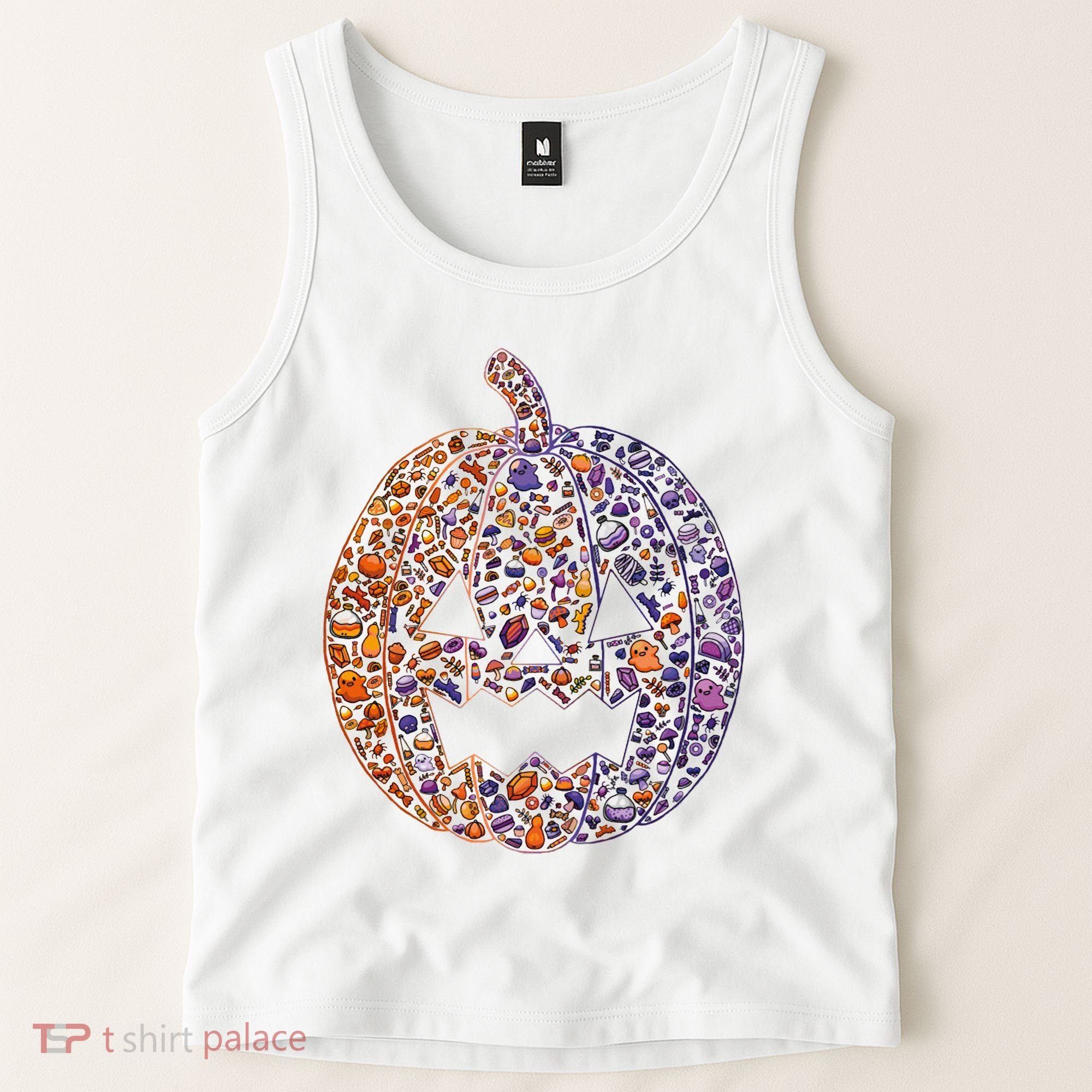 Candy Pumpkin Tank Top