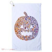 Candy Pumpkin Golf Towel thumb 0