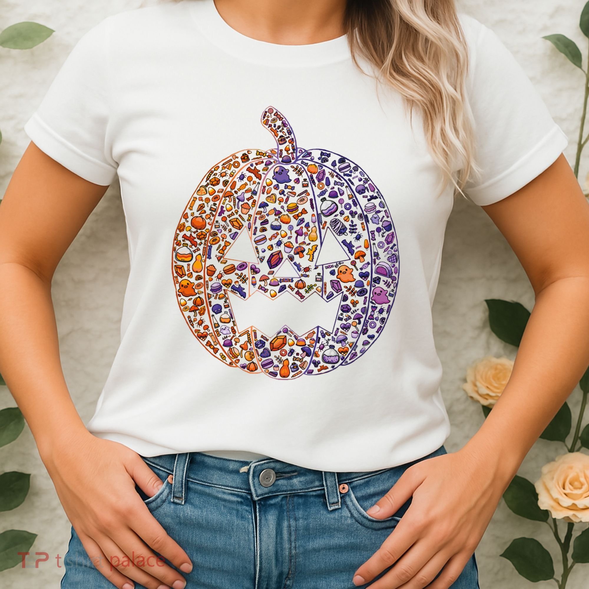 Candy Pumpkin Women's T-Shirt
