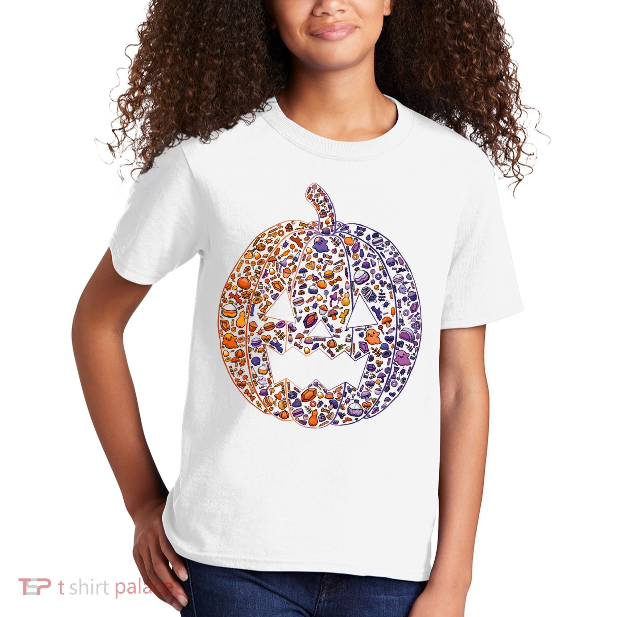 Candy Pumpkin Kids T-Shirt