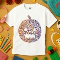 Candy Pumpkin Kids T-Shirt thumb 3