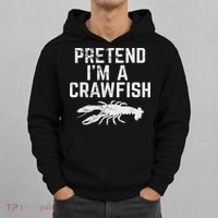 Crawfish Pretend Cute Cajun Food Retro Gif Hoodie thumb 0