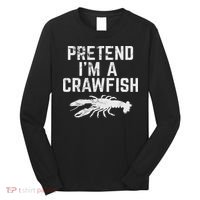 Crawfish Pretend Cute Cajun Food Retro Gif Long Sleeve Shirt thumb 0
