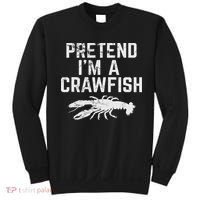 Crawfish Pretend Cute Cajun Food Retro Gif Sweatshirt thumb 0