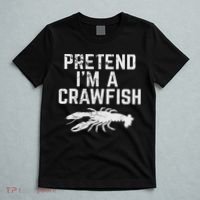 Crawfish Pretend Cute Cajun Food Retro Gif T-Shirt thumb 5