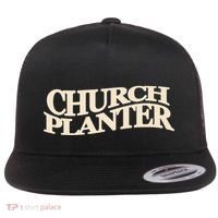 Church Planter Flat Bill Trucker Hat thumb 0