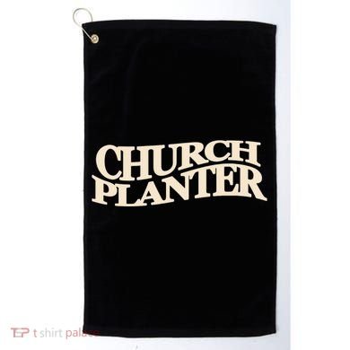 Church Planter Golf Towel