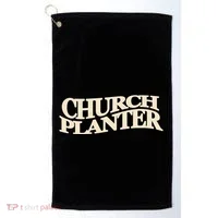Church Planter Golf Towel thumb 0