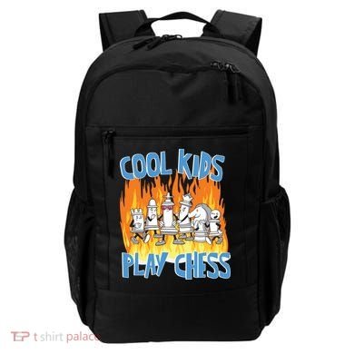 Chess Pieces Cool Kids Play Chess Backpack