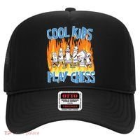 Chess Pieces Cool Kids Play Chess Hat thumb 0