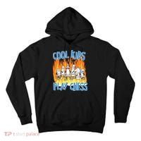 Chess Pieces Cool Kids Play Chess Tall Hoodie thumb 0