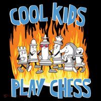 Chess Pieces Cool Kids Play Chess Kids T-Shirt thumb 4