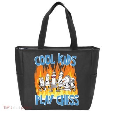 Chess Pieces Cool Kids Play Chess Bag