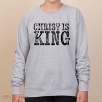 Christian Political Christ Is King Women's Sweatshirt thumb 0