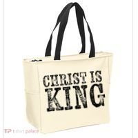 Christian Political Christ Is King Tote Bag thumb 2