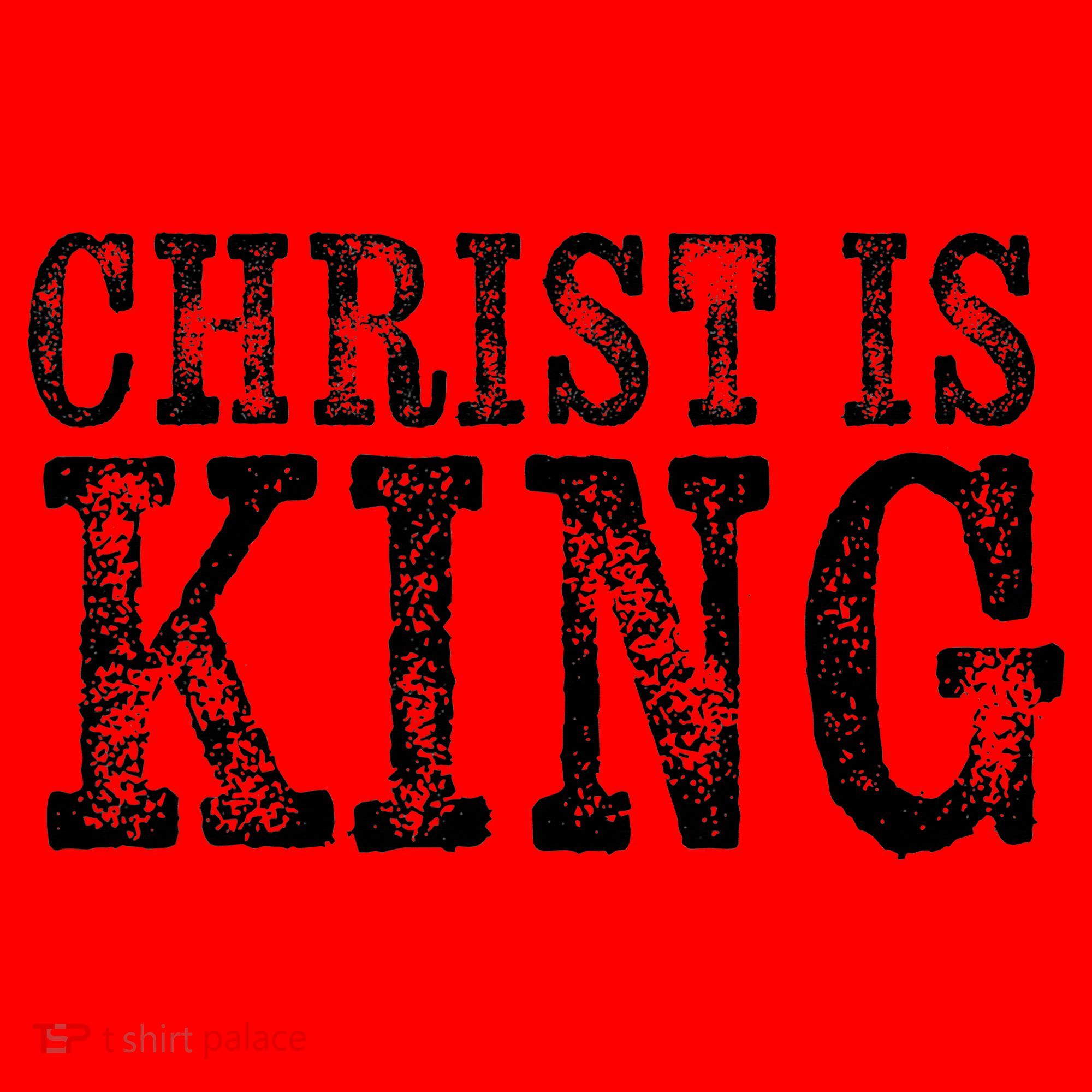 Christian Political Christ Is King Santa Hat