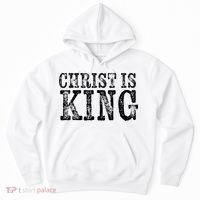 Christian Political Christ Is King Hoodie thumb 0