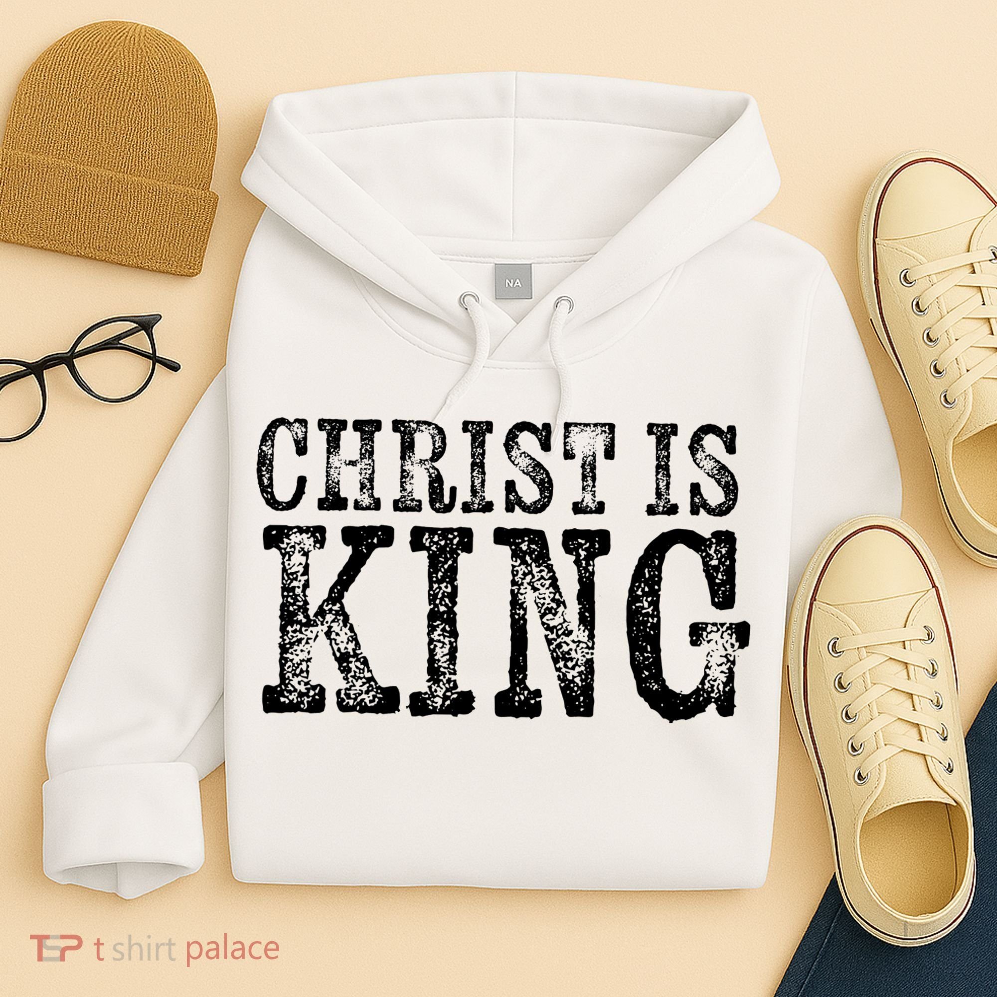 Christian Political Christ Is King Hoodie