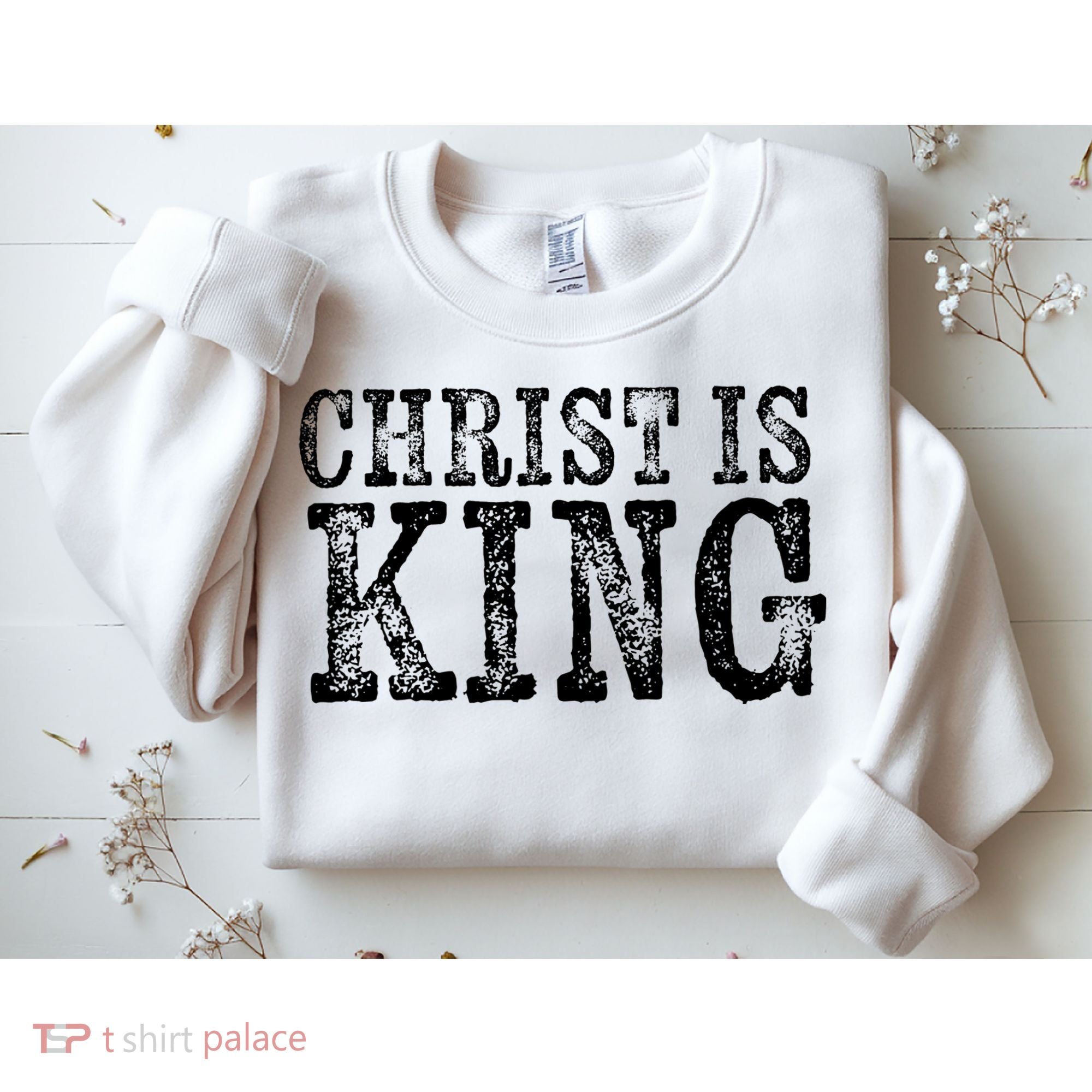 Christian Political Christ Is King Sweatshirt