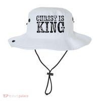 Christian Political Christ Is King Bucket Hat thumb 0