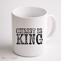 Christian Political Christ Is King Coffee Mug thumb 1