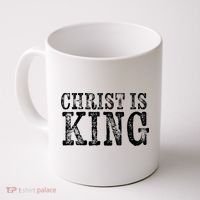 Christian Political Christ Is King Coffee Mug thumb 0