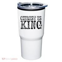 Christian Political Christ Is King Tumbler thumb 0