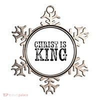 Christian Political Christ Is King Ornament thumb 0