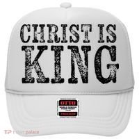 Christian Political Christ Is King Hat thumb 0